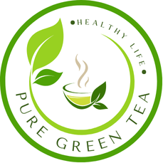 Pure green tea logo